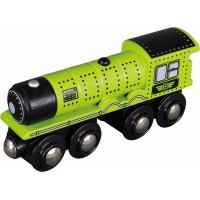 Locomotiva cu abur Green Steam Engine - Maxim Enterprise 50486 Rail Road